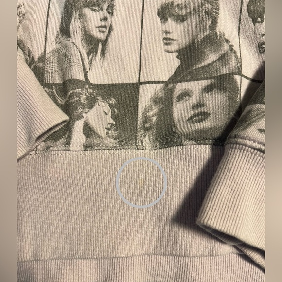 Taylor Swift Lavender Eras Tour Cropped Pullover - Picture 6 of 9